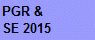 PGR + SE 2015