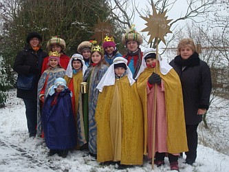 Sternsingeraktion 2010 Malschenberg