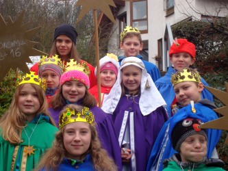 Sternsingeraktion 2016 Malschenberg