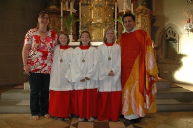 Ministrantenaufnahme 2008