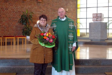 Verabschiedung Mesnerin Frau Dumm