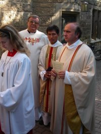 Monsignore Heinrich (†), Padre Mario und Pater Joachim