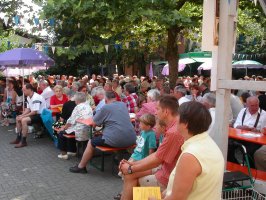 Der Gottesdienst war gut besucht