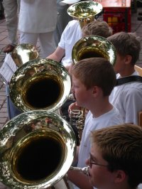 Die Jugendkapelle des Musikvereins Rauenberg