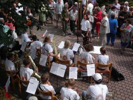 Die Jugendkapelle des Musikvereins Rauenberg