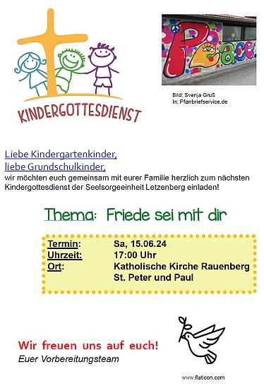 Einladung Kindergottesdienst
