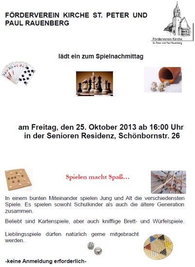 Spielenachmittag