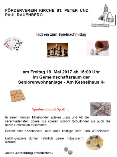 Spielenachmittag