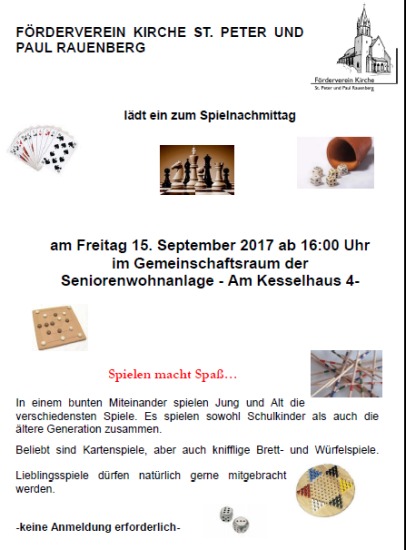 Spielenachmittag