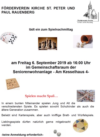 Spielenachmittag