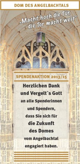 Abschluss Spendenaktion Kirchentren