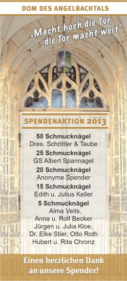 Spendenaktion 2013/2014