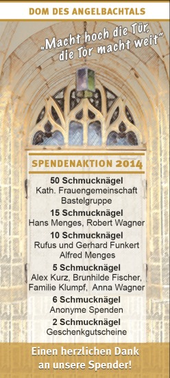 Spendenaktion 2013/2014