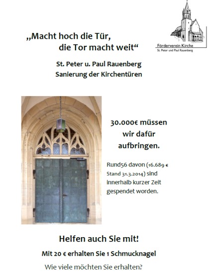 Spendenaktion 2013/2014