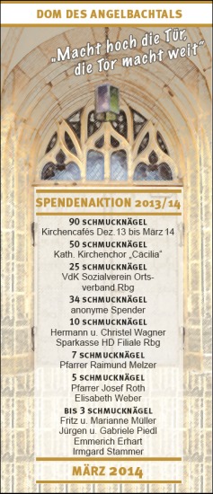 Spendenaktion 2013/2014
