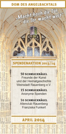 Spendenaktion 2013/2014