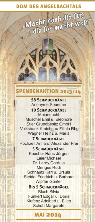 Spendenaktion 2013/2014