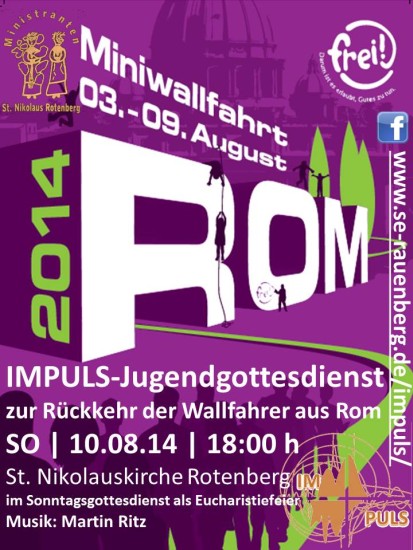 Romwallfahrt 2014