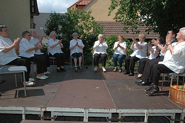 Sitztanzgruppe