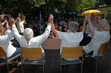Sitztanzgruppe