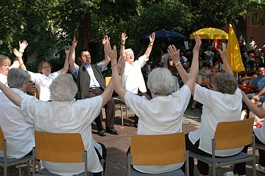 Sitztanzgruppe
