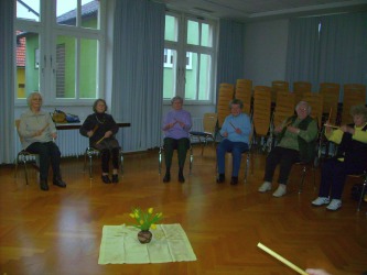 Sitztanzgruppe