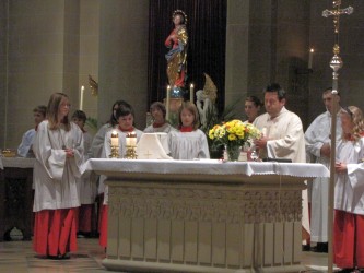 Ministrantenaufnahme 2011